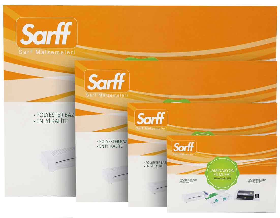 SARFF LAM. FİLMİ 125mic A4 100 LÜ PARLAK 15309016