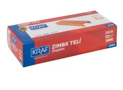 KRAF ZIMBA TELİ 24/6 SARI 1000 Lİ 255G