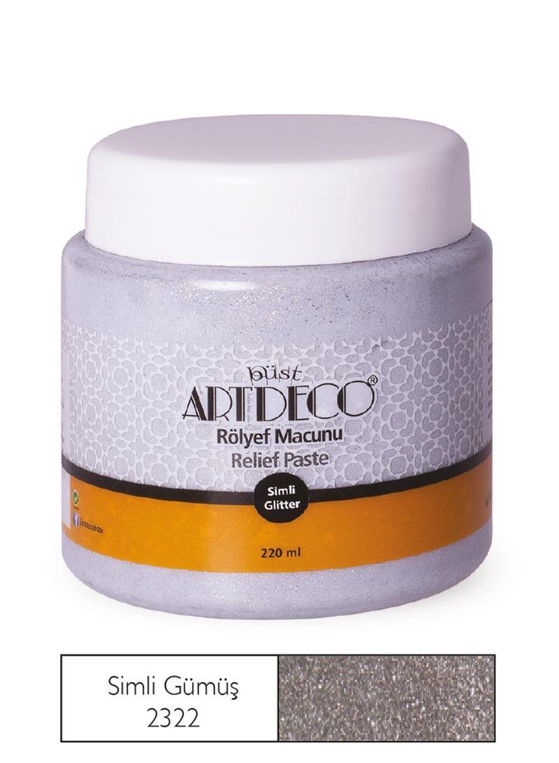 ARTDECO ROLYEF MACUNU GÜMÜŞ 220 ML Y-054N 2322