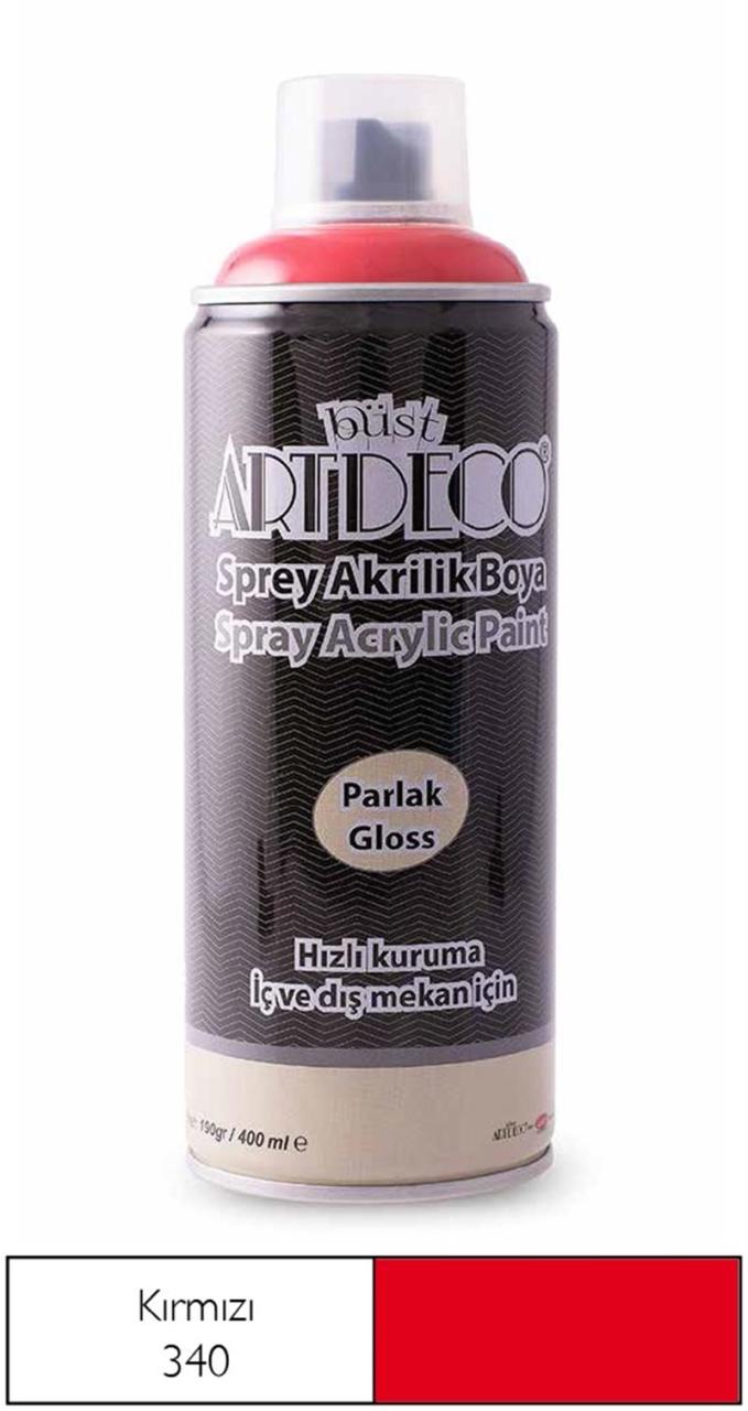 ARTDECO SPREY BOYA 400 ML KIRMIZI Y-400-340