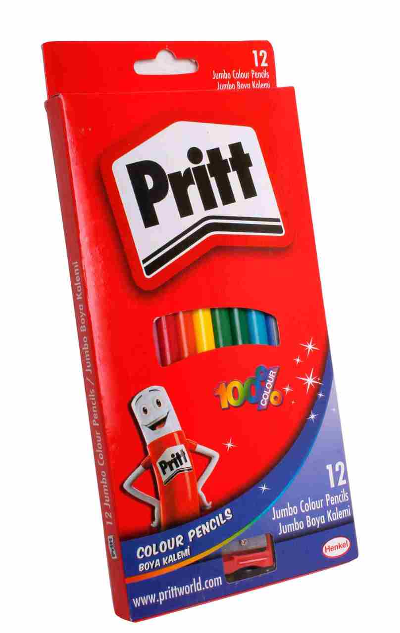 PRITT KURUBOYA JUMBO ÜÇGEN UZUN 12 Lİ 1219733