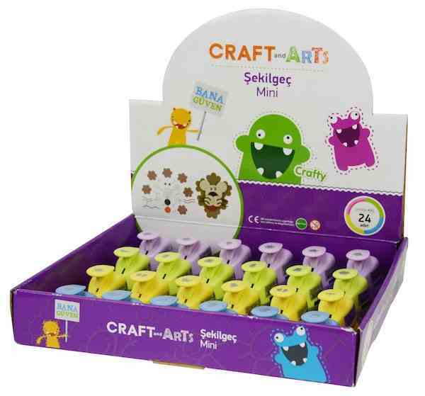 CRAFT&ARTS ŞEKİLGEÇ MINI BOY 3/8 U1050