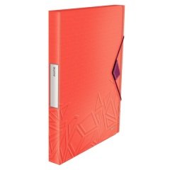 LEITZ LASTİKLİ DOSYA URBAN CHIC KALIN L-3999 KIRMI