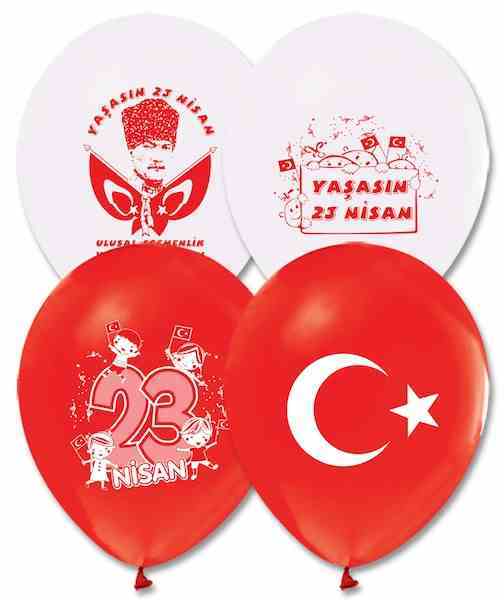 BUKET BALON 23 NİSAN 100 LÜ BKT-527-2
