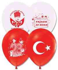 BUKET BALON 23 NİSAN 100 LÜ BKT-527-2