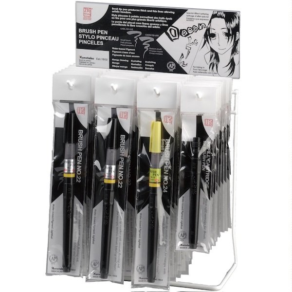 ZIG MANGAKA BRUSH PEN SET CND/DP40 40LI