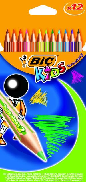 BIC KURUBOYA TROPICOLOR2 UZUN 12 Lİ 8325669