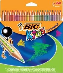 BIC KURUBOYA TROPICOLOR2 UZUN 24 LÜ 832568-937518