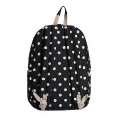 KAUKKO ÇANTA SIRT DOTS SİYAH K1028