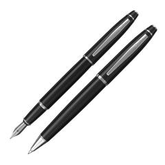 SCRIKSS DOLMAKALEM+TÜKENMEZ 35 SİYAH SET