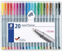 STAEDTLER FINELINER TRIPLUS 20 Lİ 334 SB20 03