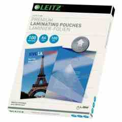 LEITZ LAMİNASYON FİLMİ A4 100MIC 100 LÜ L-7480