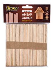 BRONS ÇUBUK AHŞAP NATUREL GENİŞ BR-901