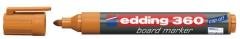 EDDING BEYAZ TAHTA KALEMİ CAP OFF E-360 TURUNCU
