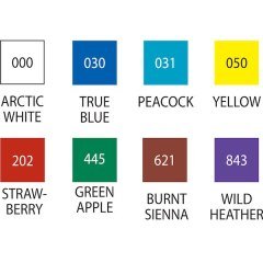 ZIG ACRYLISTA MARKÖR KESİK UÇ PAC-50/8VB 8Lİ SET