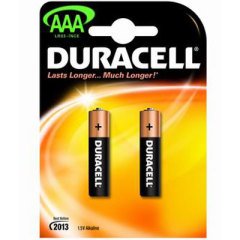 DURACELL PİL AAA İNCE KALEM 2 Lİ
