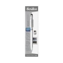 SCRIKSS TÜKENMEZ TOUCH PEN BEYAZ