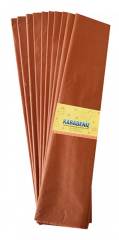 LİNO LÜX KREPON KAĞIDI KAHVE 10L 50X200 PA-014-KHV