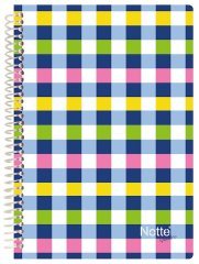 NOTTE DEFTER A4 SPR.PLS.K. QUADRO 100YP Ç. 60-168