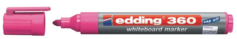 EDDING BEYAZ TAHTA KALEMİ CAP OFF E-360 PEMBE