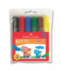 FABER MARKÖR JUMBO 47 6 LI POŞET 030647