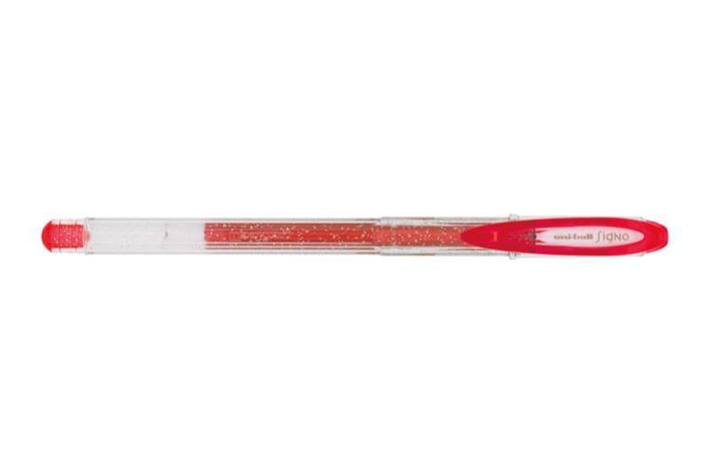 UNİ JEL KALEM SIGNO SPARKLING UM-120SP 1.0 KIRMIZI