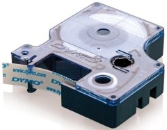 DYMO ŞERİT D1 6MMx7MT ŞEFFAF/SİYAH 0720770 43610