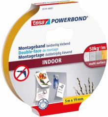 TESA MONTAJ BANDI 19MMX5M İÇ MEKAN 55741