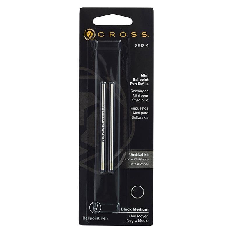 CROSS REFİL MİCRO-PEN SİYAH MEDIUM 2 ADET 8518-4