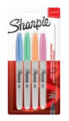 SHARPIE PERMANENT SET FINE 4 LÜ PASTEL 2065402