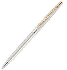 SCRIKSS TÜKENMEZ KALEM 711L ÇİZGİ DESEN GOLD KROM