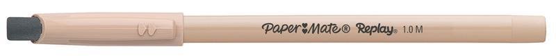 PAPERMATE TÜKENMEZ REPLAY SİLİNEN SİYAH 190784