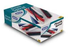 MAS SPİRAL PLASTİK 18MM BEYAZ 100'LÜ 8112
