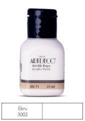 ARTDECO AKRİLİK BOYA 25 ML EKRU 070A-3002