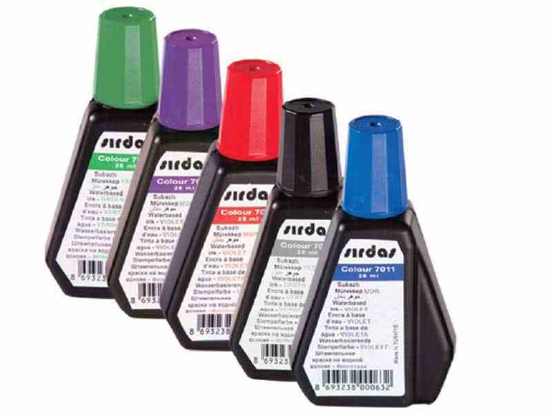 SIRDAŞ ISTAMPA MÜREKKEBİ 28CC MAVİ 7011-1011