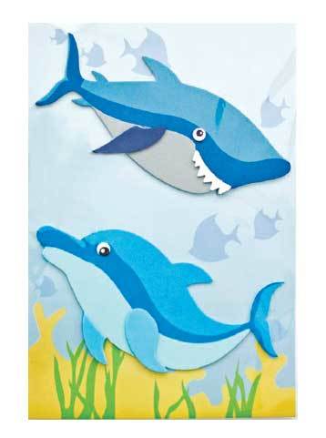 DOLPHIN EVA STICKER DLP-ST-103397