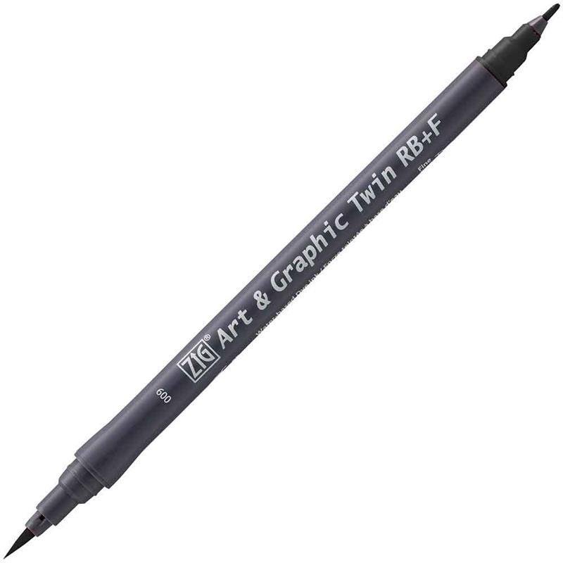 ZIG ART&GRAPHIC TWIN RB TUT-95 9 BLACK