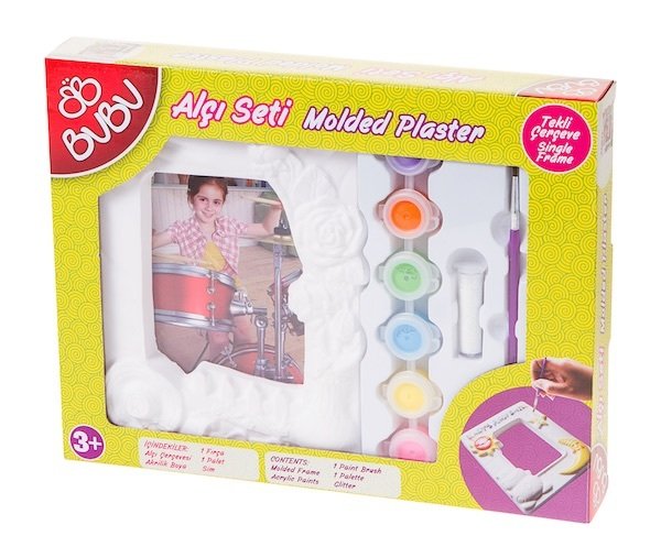 BU-BU TEKLİ ÇERÇEVE ALÇI SETİ CRN-BUBU00039