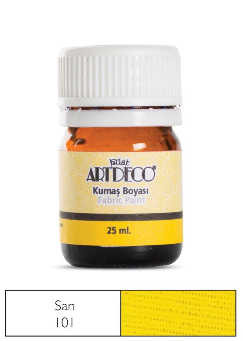 ARTDECO KUMAŞ BOYASI 25 ML. YELLOW Y-010A-101