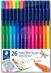 STAEDTLER KEÇELİ KALEM TRIPLUS 26LI 323 TB26