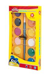 PLAY-DOH SULUBOYA 12 RENK TABLET JUMBO 40 MM.SU007