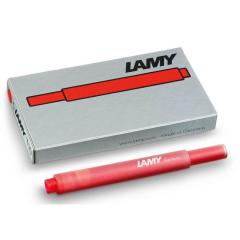 LAMY DOLMAKALEM KARTUŞU KIRMIZI 5Lİ T10K