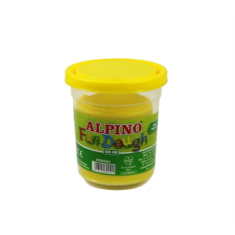 ALPINO OYUN HAMURU 130 GR SARI DP-000303