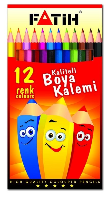 FATİH KURUBOYA 12 RENK TAM BOY 33112