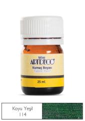 ARTDECO KUMAŞ BOYASI 25 ML. G.GREEN Y-010A-114
