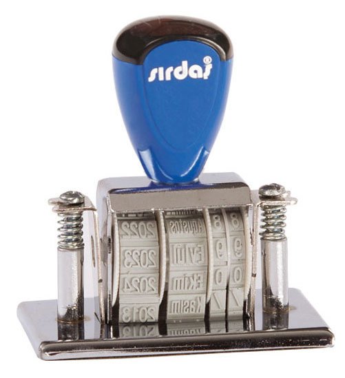 SIRDAŞ TARİH KAŞE 38X63MM METAL PLAKA AYARLI 2810