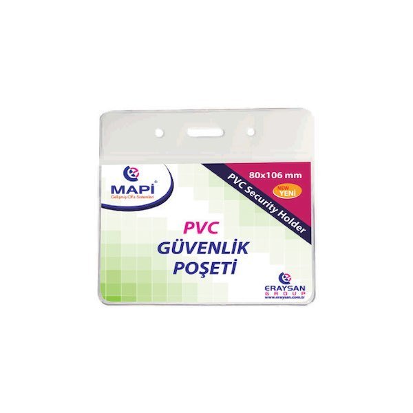 MAPİ KART P.PVC (GÜVENLİK) 8X10,3CM 910 10 35