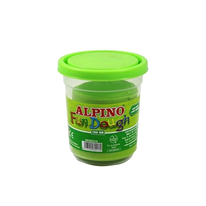 ALPINO OYUN HAMURU 130 GR AÇIK YEŞİL DP-000310