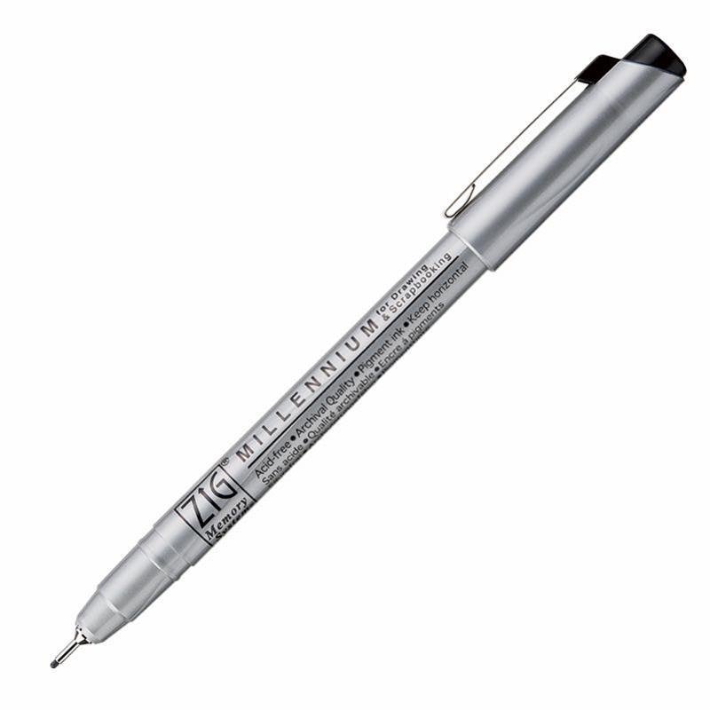 ZIG ÇİZİM KALEMİ MILLENIUM MS-08 0.65MM SARI