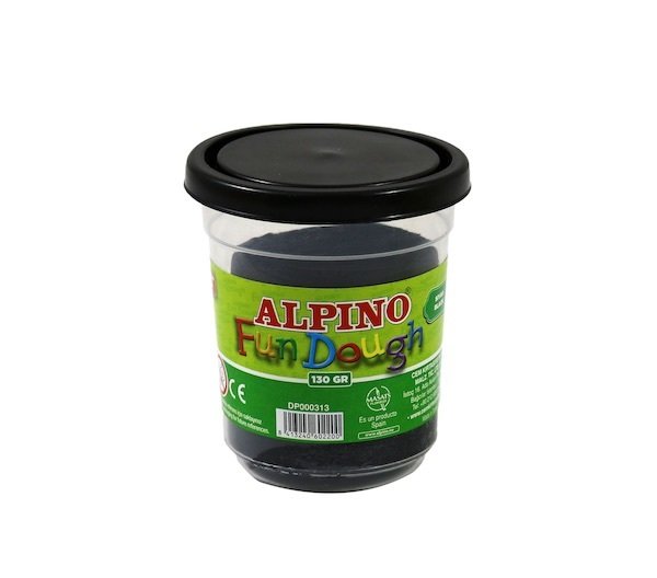 ALPINO OYUN HAMURU 130 GR SİYAH DP-000313